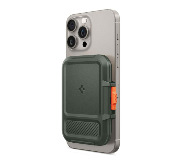 Spigen Lock Fit Magsafe Universal Magnetic Card Holder Military Gre - 1346632 - zdjęcie 7